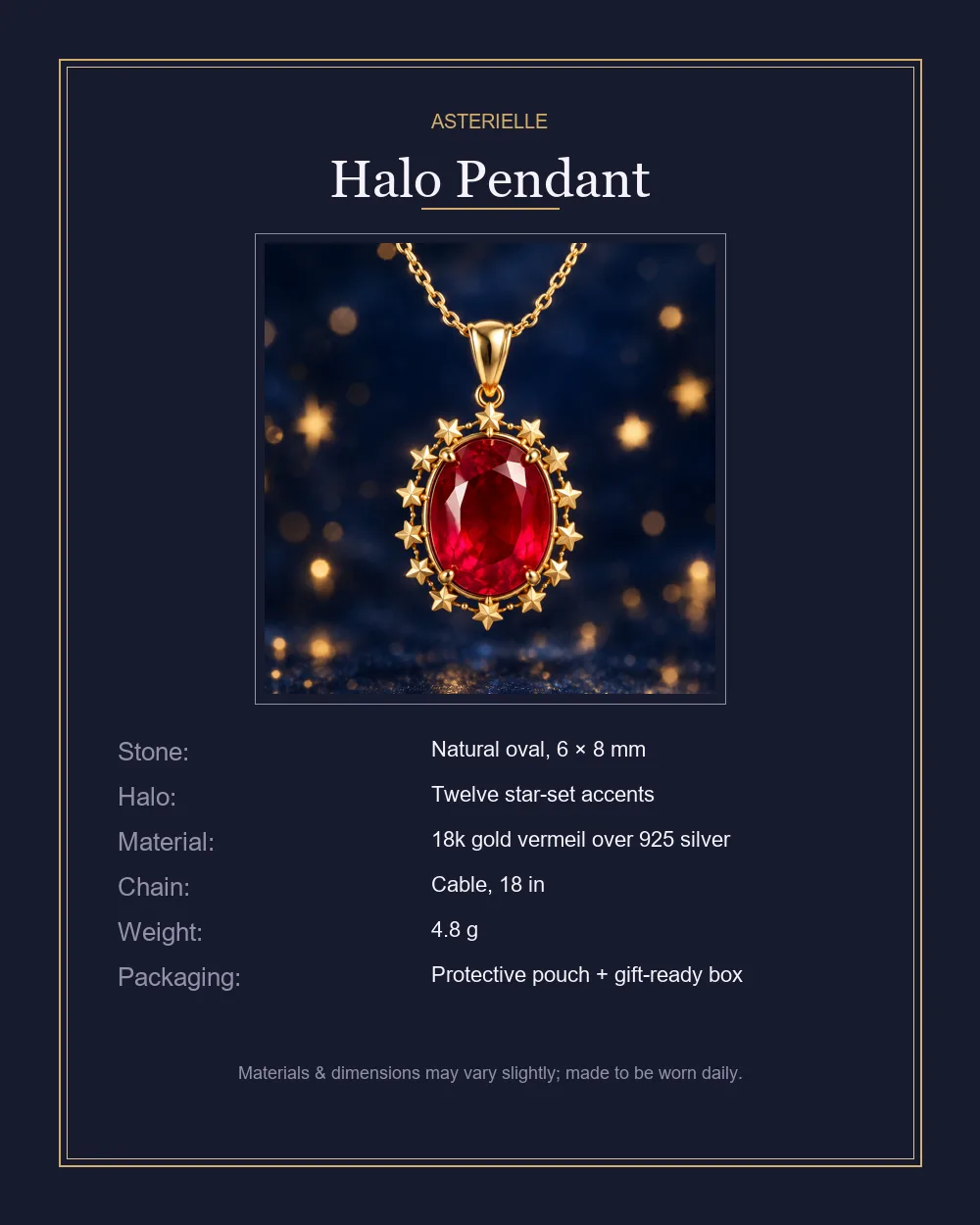 Halo Pendant