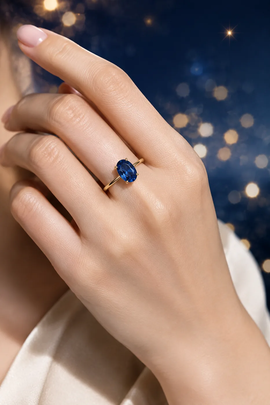Oval Stone Ring