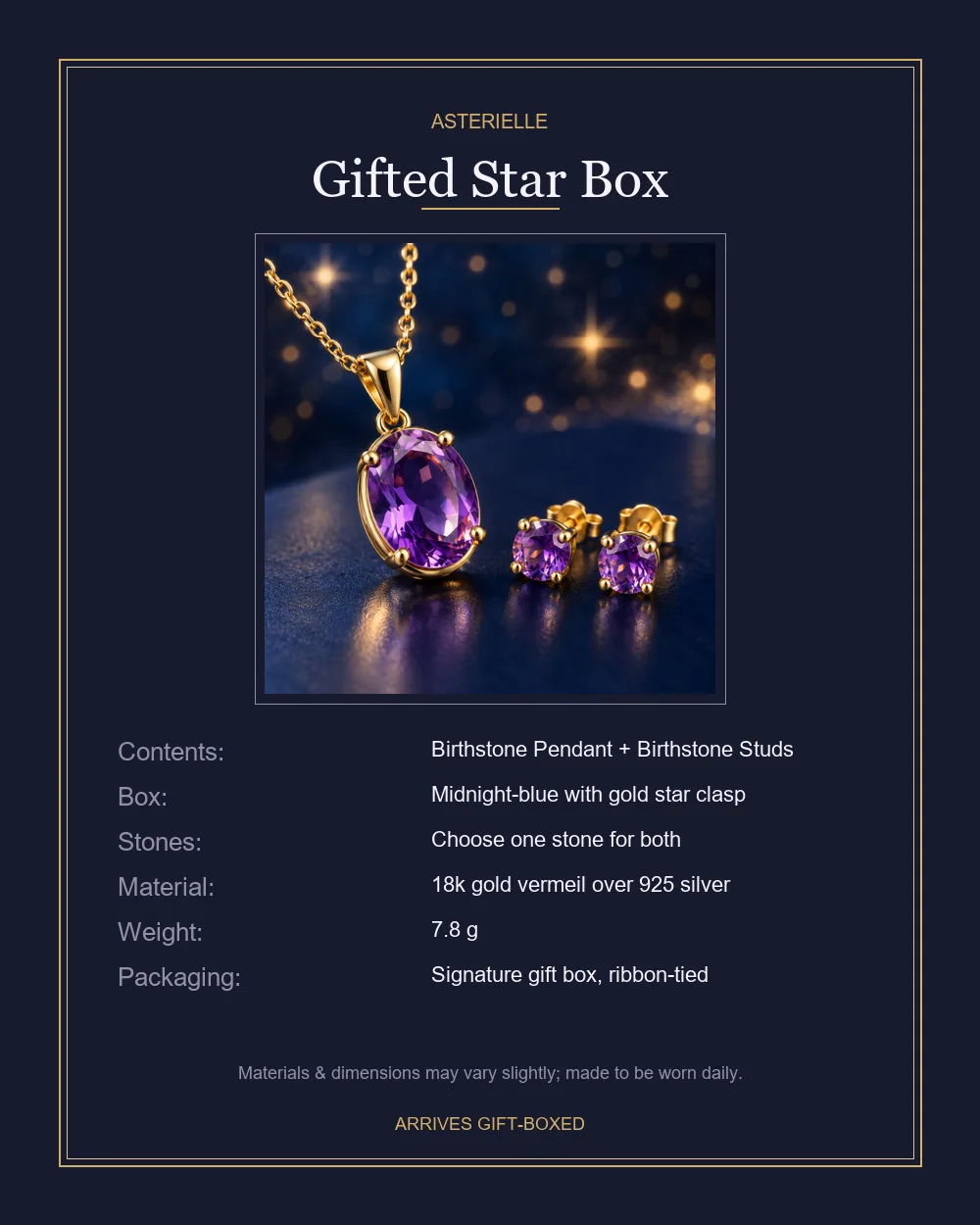 Gifted Star Box